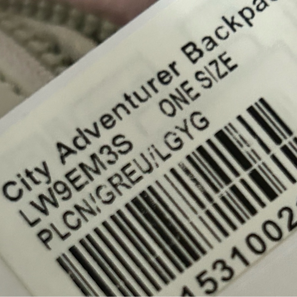 NWT Lululemon Athletica City Adventurer Backpack *Nano - Picture 5 of 5